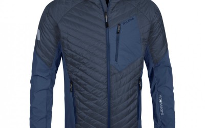 Ortler Hybrid-Jacke in zeitlosem Blau