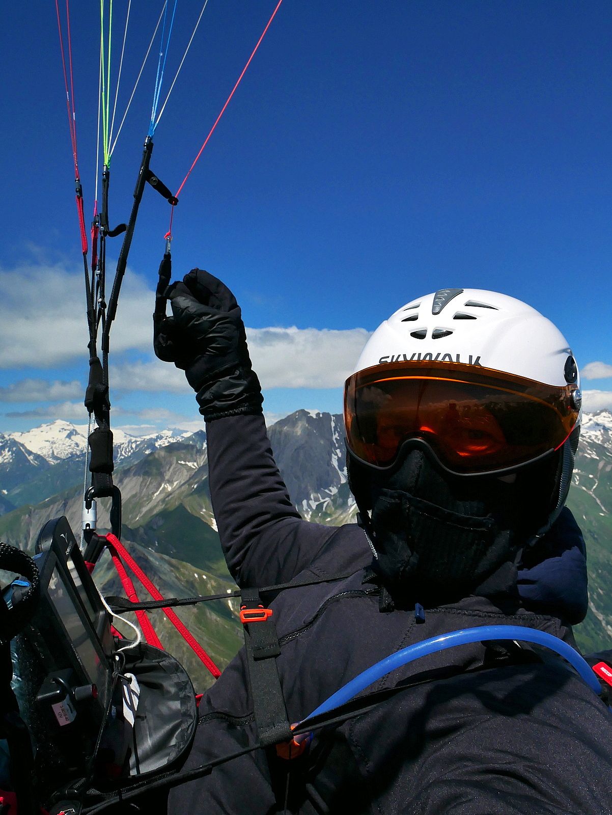 Oliver Teubert - Flug Grente, Italien - skywalk paragliders