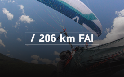 Hans Walcher – 206 km FAI with CHILI5