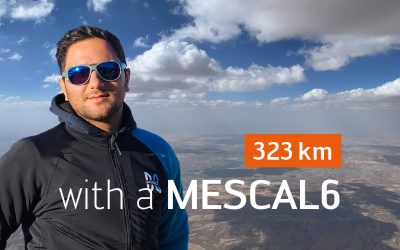 300 kilometer flight with MESCAL6